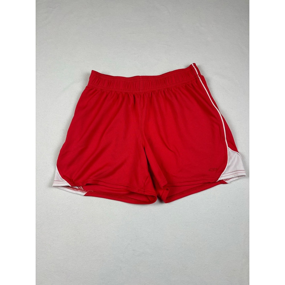 C9 by Champion Womens Red Athletic Running Shorts Size M Medium Mesh Gym Workout